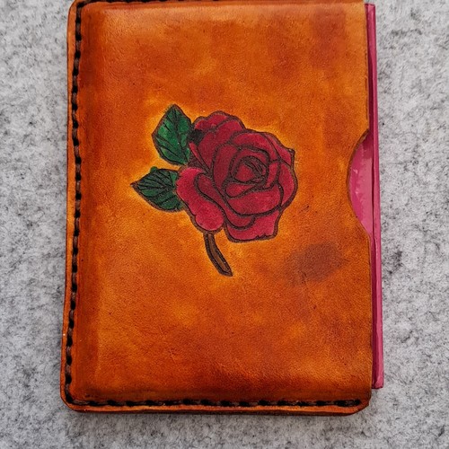 Leather note book cover - a7,