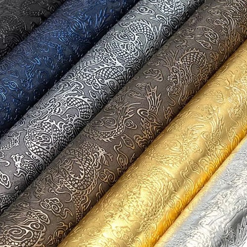 Embossed self adhesive leather - self,
