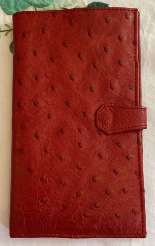 Vintage genuine ostrich - genuine,